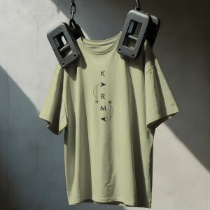 KRON Minimalist Graphic Cotton T-Shirt