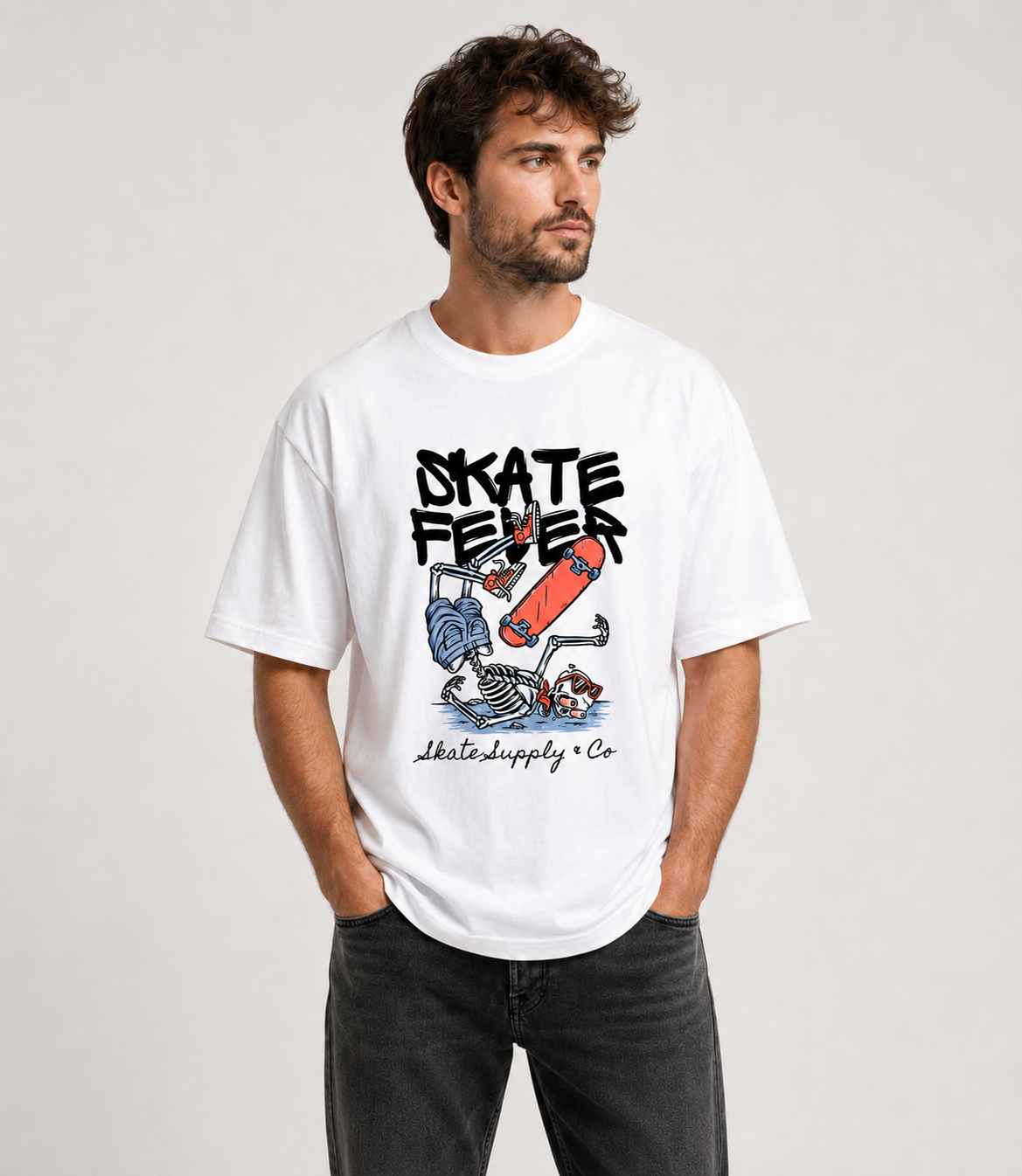Skate Fever Oversized T-Shirt